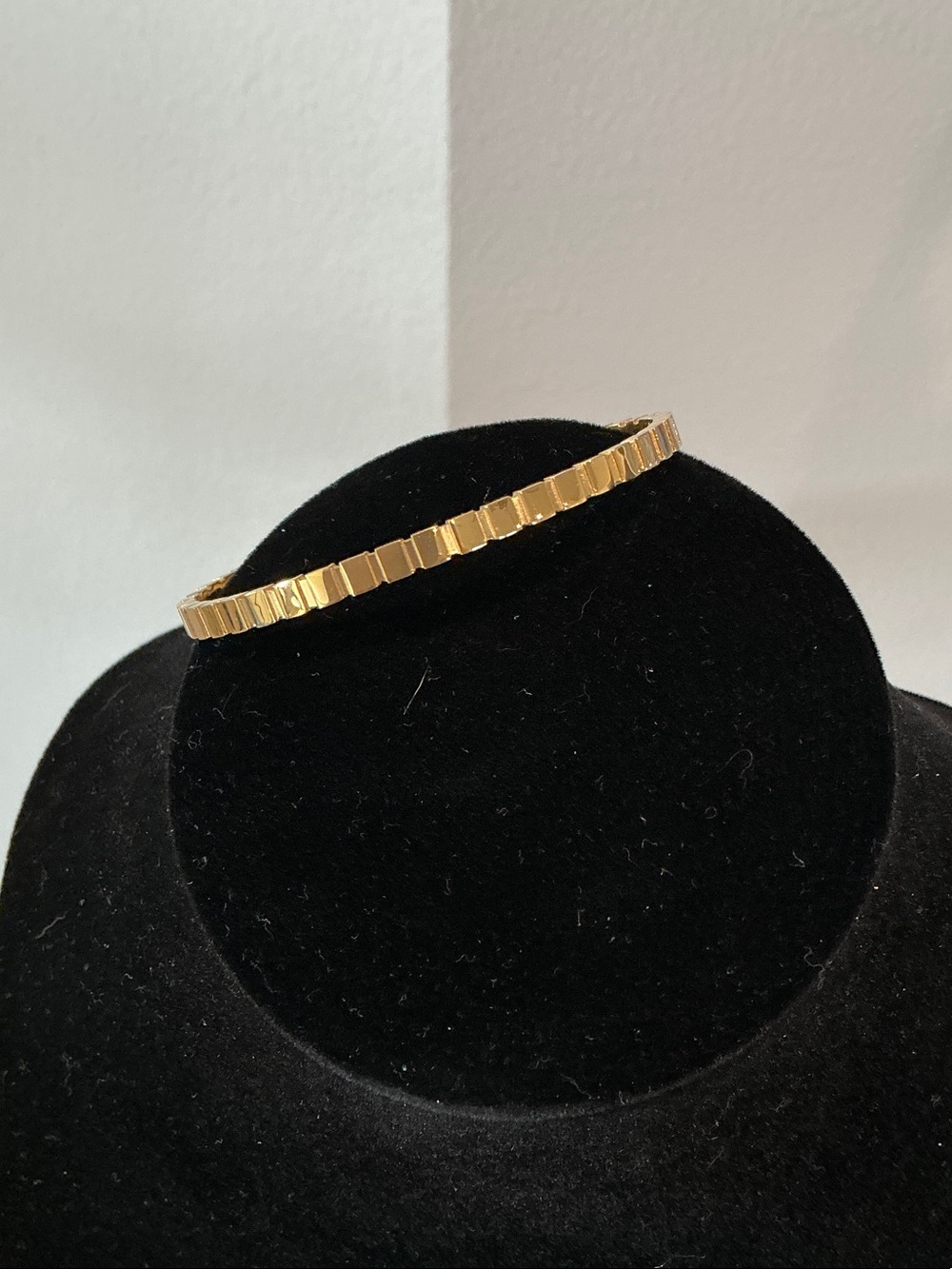 Gold Tone Women's Slim Box-Link Bracelet